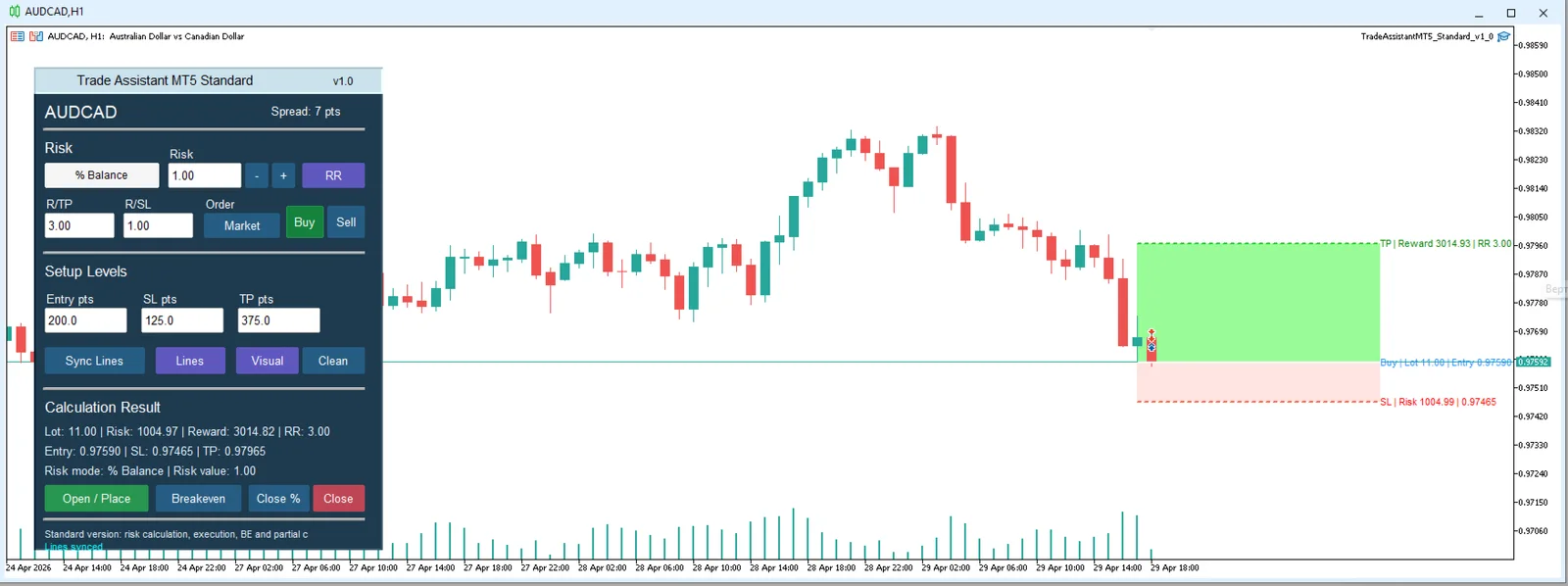 Trade Assistant Standard screenshot 2